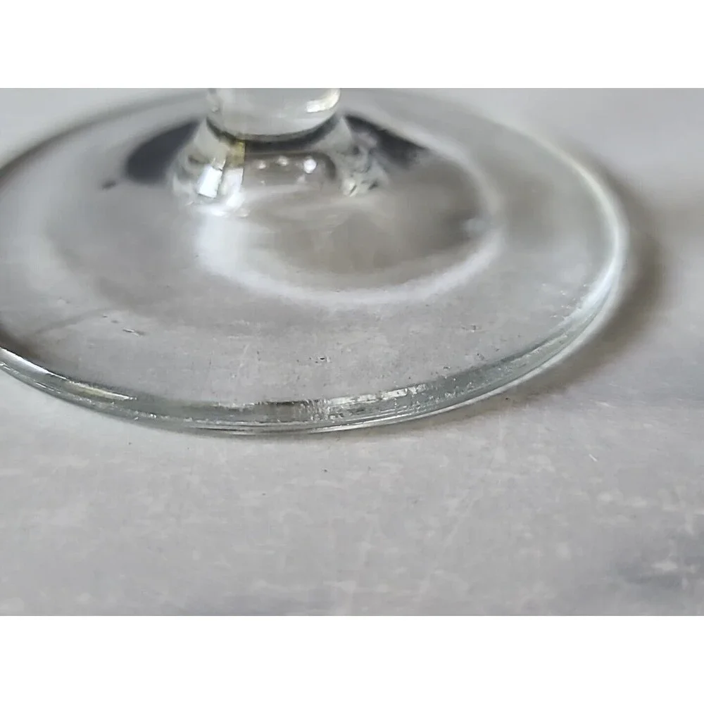 Vintage Etched Cordial Glass